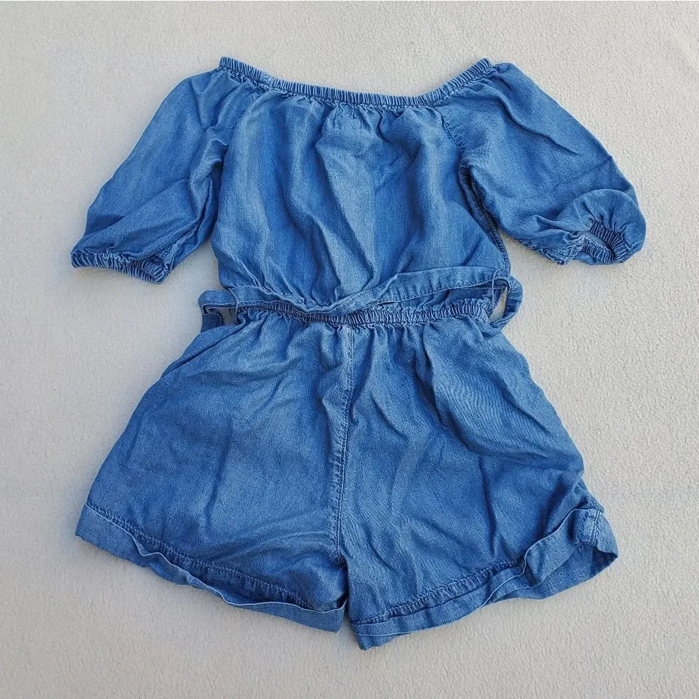 Gap Kids Denim Romper Size XS